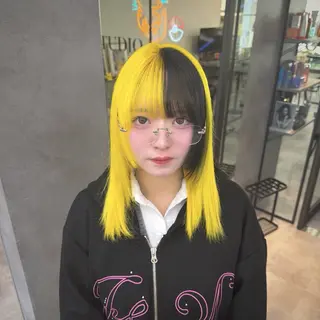 カラー L studio心斎橋店【エルスタジオ】所属・派手髪特化 🪐REN🪐のヘアスタイル