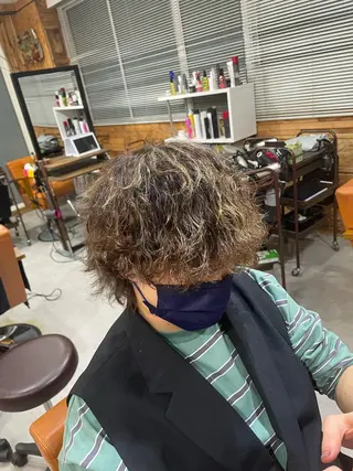 ショート メンズ かんばら りょーいのヘアスタイル