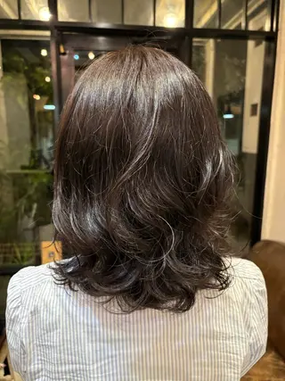 パーマ 小山 奈津のヘアスタイル