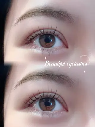 マツエク・マツパ rukuku🌼Ui まつパ/眉毛Waxのマツエク・マツパデザイン