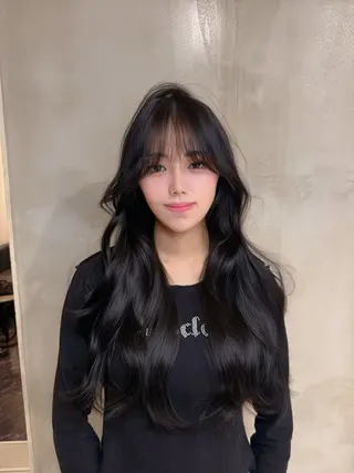 カラー 本場韓国ヘア特化 아이비/Aibiのヘアスタイル