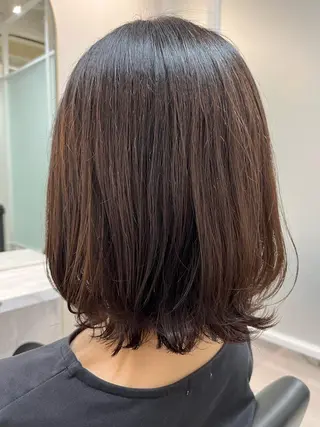 ミディアム 比嘉 黎花のヘアスタイル