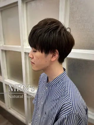ミディアム カラー パーマ ヘアアレンジ 二ヶ月綺麗なデザイン カット/星野六三四のヘアスタイル