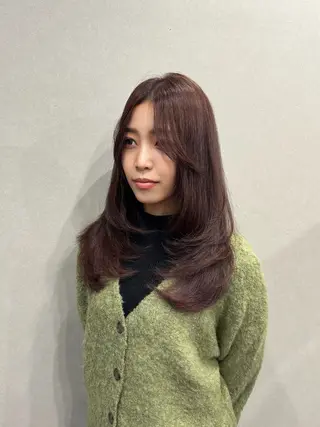 ロング 伊勢崎/似合せカット 🇰🇷KEIGO‪のヘアスタイル