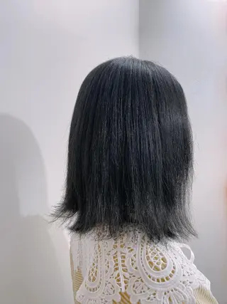 ミディアム カラー パーマモデル募集中 渥美翔人のヘアスタイル