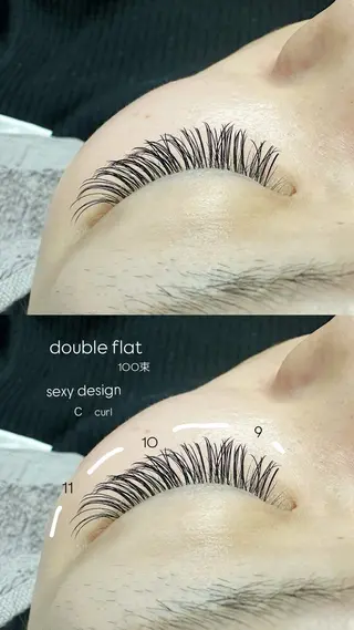 マツエク・マツパ マルヤマ リナのマツエク・マツパデザイン