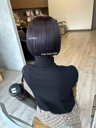 ミディアム カラー ｲﾁｶﾜ ﾐｵ/ minim hairのヘアスタイル