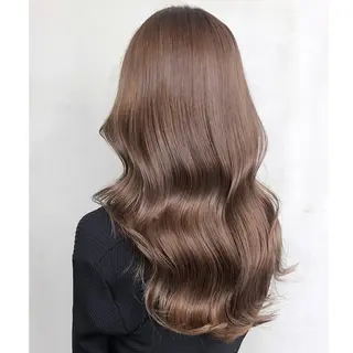 ロング カラー パーマ ヘアアレンジ ITbyALBUM 中野店のヘアスタイル