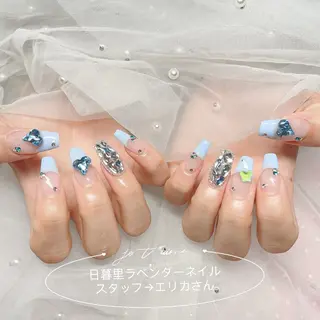 ネイル 日暮里2 lavenderのネイルデザイン