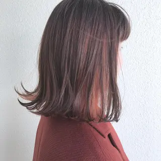 ショート カラー ブリーチなし透け感/ マンツーマン/Ryoのヘアスタイル