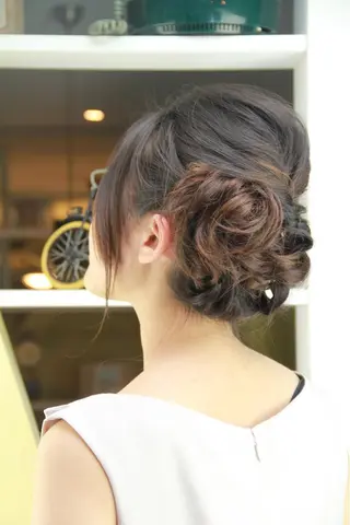 ヘアアレンジ 木村 友則のヘアスタイル