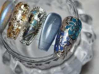 ネイル なんば7nail YUZUHAのネイルデザイン