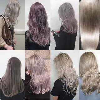 ロング カラー パーマ ヘアアレンジ メンズ キッズ ネイル マツエク・マツパ カラー特化サロン梅田 Eir茶屋町/山下のヘアスタイル