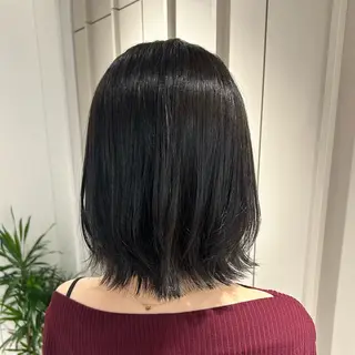 ミディアム カラー 若狭 愛梨のヘアスタイル