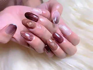 ネイル 菅野 愛花のネイルデザイン