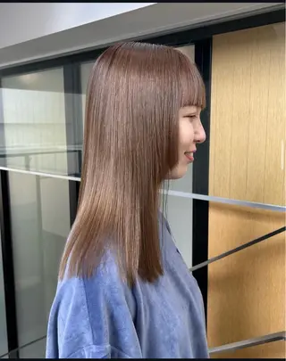 ミディアム カラー パーマ ヘアアレンジ メンズ キッズ stylist 🌸 kana.のヘアスタイル
