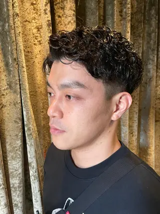 ショート パーマ 山本 雅由のヘアスタイル