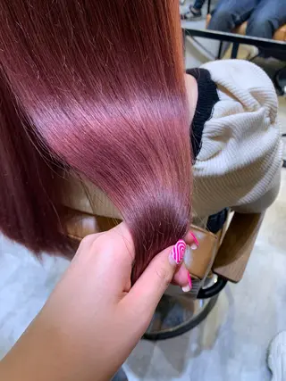 ロング 水田 希のヘアスタイル