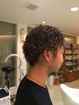 パーマ syuyama shinichiのヘアスタイル