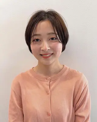 ショート 髪質改善/韓国/ ヘアセット/夏美のヘアスタイル