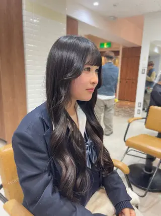 ロング トゥサリ/ 海外ヘア/レイヤーのヘアスタイル