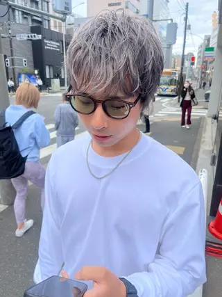 カラー メンズ 【ただの天才 🎨】のヘアスタイル