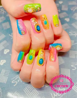 ネイル CROWN プライベートサロンのネイルデザイン