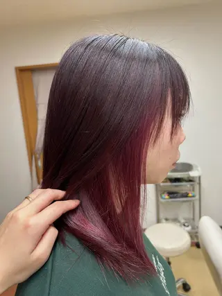 ミディアム カラー HAIR COCOROのマツエク・マツパデザイン