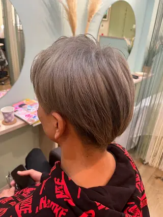 ショート カラー メンズ like みやびのヘアスタイル