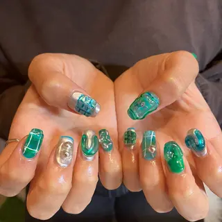 ネイル エンナリリーナネイル所属・ennarilina エンナリリーナネイルのネイルデザイン