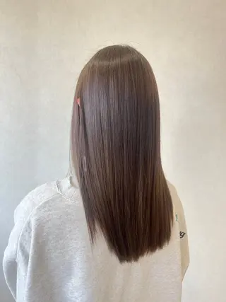 ロング カラー うる艶カラー🫧/ 武笠 友香🤍のヘアスタイル