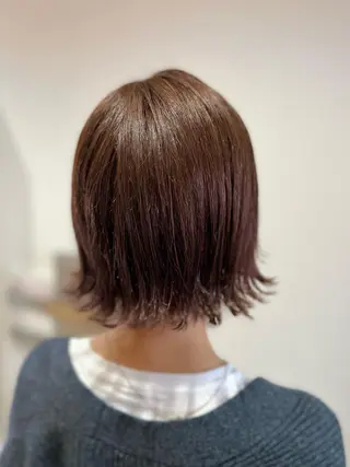 ショート カラー 蓮見  友里のヘアスタイル
