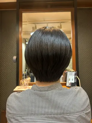 ショート 暖色カラー🍒🌷 hitomiのヘアスタイル