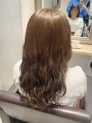 ロング カラー Lutia 新宿 髪質改善/アカリ🎀のヘアスタイル