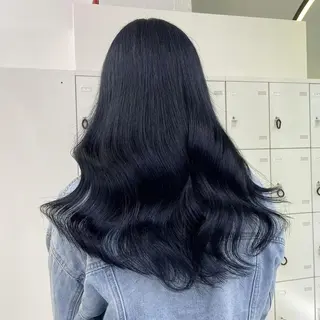 カラー 大人っぽ韓国ヘア 寒色💙yuma💙のヘアスタイル