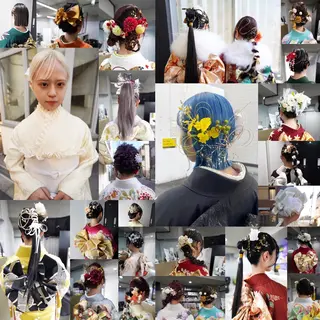 ヘアアレンジ THE MAISONのヘアスタイル