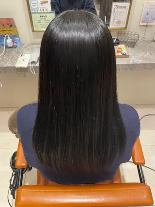 ロング パーマ 暖色/ベージュ/ メンズ/鈴木彩のヘアスタイル