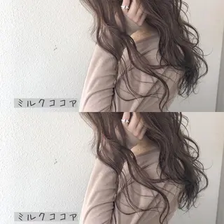 ロング カラー あさだ しゅうたろうのヘアスタイル