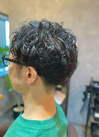 パーマ メンズ 藤沢駅徒歩3分 ✨KAZUのヘアスタイル