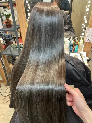 ロング カラー なりたいを叶えます！ 出口 紗依のヘアスタイル