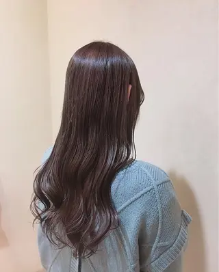 ロング カラー 佐々木 美帆のヘアスタイル