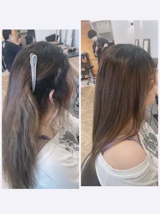 ロング やまこし 美裕樹のヘアスタイル