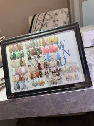 ネイル Mnailsalon フィルイン対応サロンのネイルデザイン