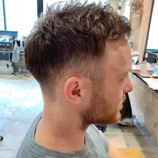 ショート メンズ 落合 優樹のヘアスタイル