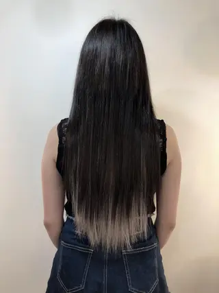 ロング カラー ヘアアレンジ Hair Make Salon ZEROのヘアスタイル