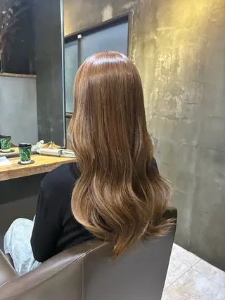 カラー 阿部 翔一郎/暖色系カラーのヘアスタイル