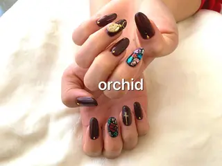 ネイル orchid ♡オーキッドのネイルデザイン