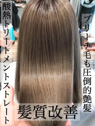 セミロング パーマ 清野 大のヘアスタイル