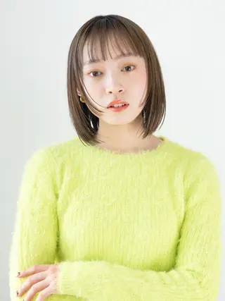 ミディアム カラー "オトナ髪”/ LAKA TOCCAのヘアスタイル