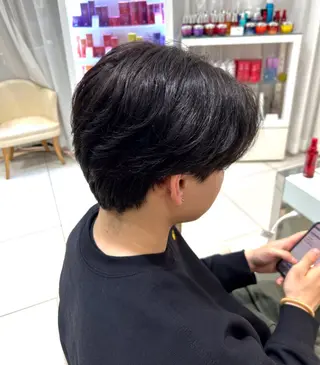 メンズ 🩵Ash池袋メンズ パーマ/Yui 🩵のヘアスタイル